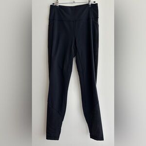 Lululemon Tightest Stuff Tight Black Leggings, High-Rise Mesh Cutout, Size 4
